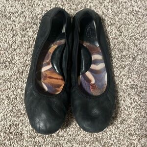 Julianne Leather Slip On Ballet flats